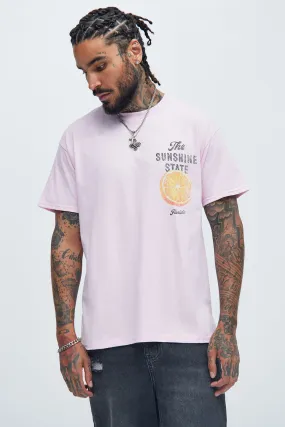 Florida The Sunshine State Short Sleeve Tee - Pink