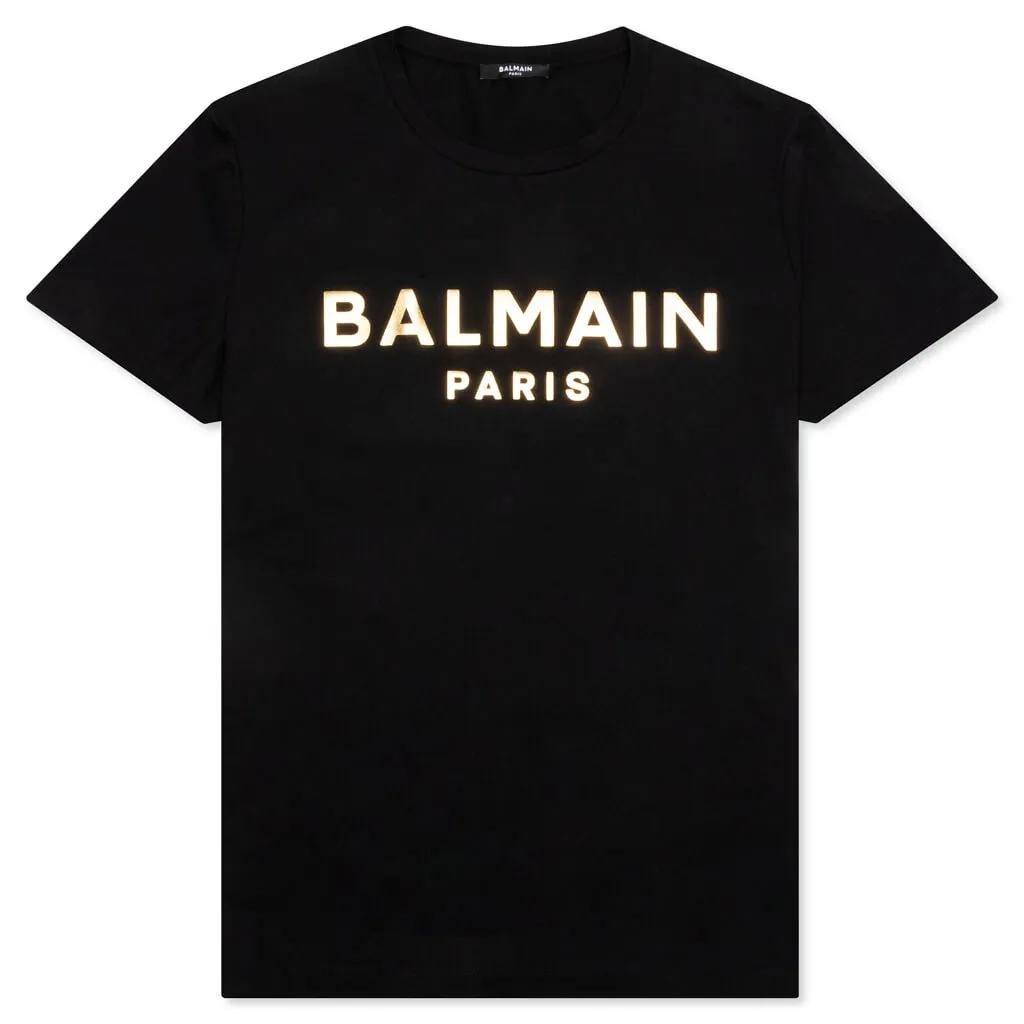 Foil T-Shirt - Noir/OR