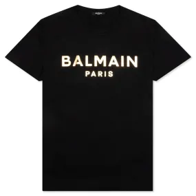 Foil T-Shirt - Noir/OR