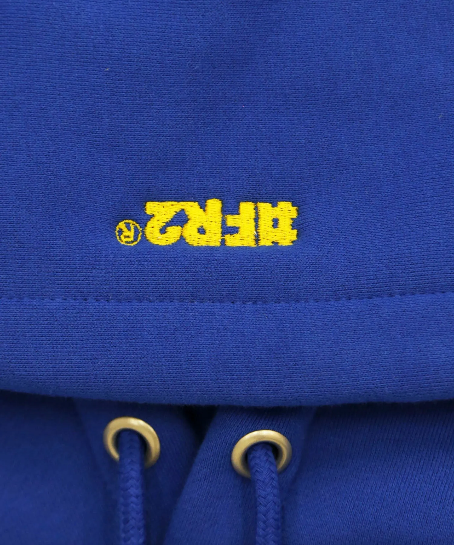 #FR2 立入禁止 EMBROIDERY HOODIE-BLUE