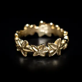 Frangipani Ring Gold