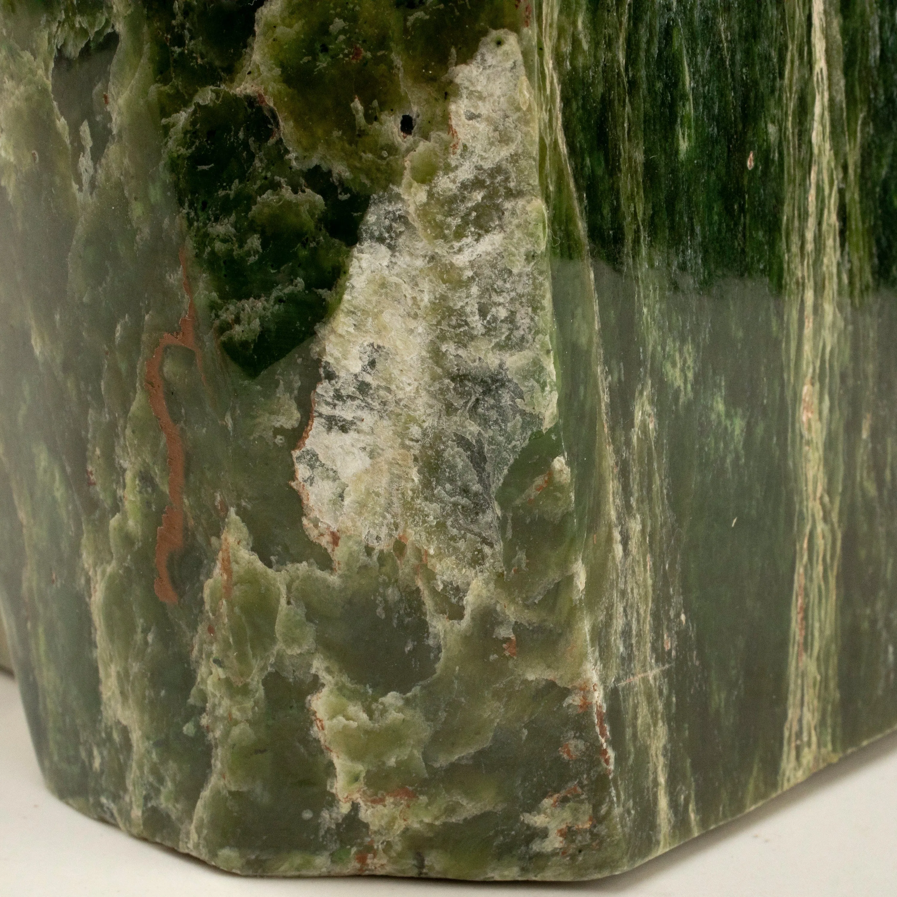 Freeform Nephrite Jade Tower from Afghanistan - 22 / 37 lbs