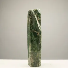 Freeform Nephrite Jade Tower from Afghanistan - 22 / 37 lbs