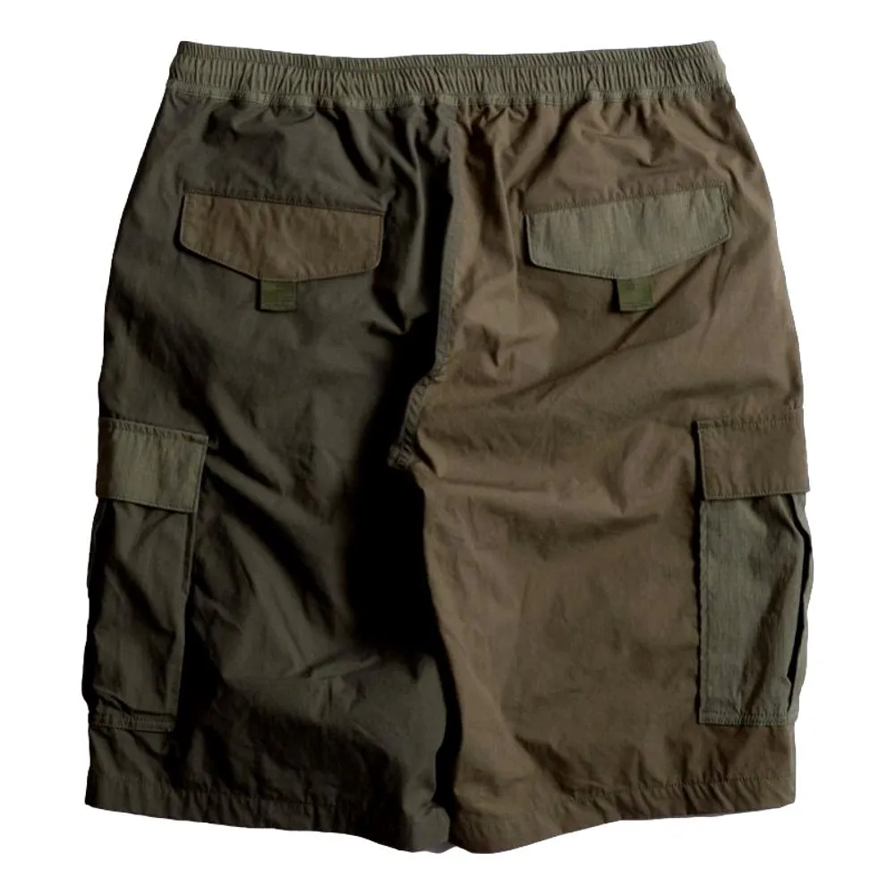 FUNDAMENTAL CORDURA CARGO SHORT PANTS-KHAKI