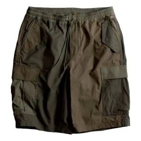 FUNDAMENTAL CORDURA CARGO SHORT PANTS-KHAKI