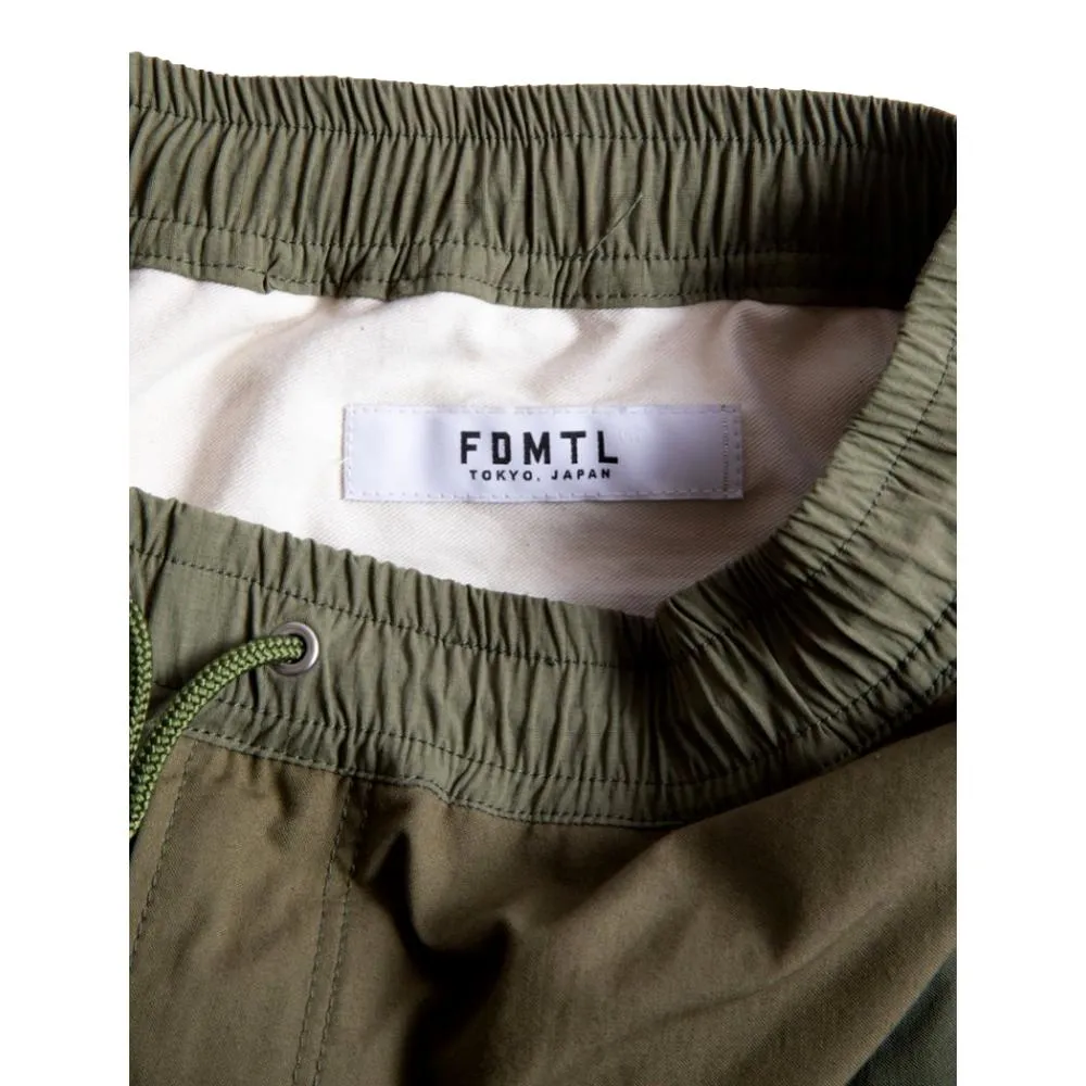 FUNDAMENTAL CORDURA CARGO SHORT PANTS-KHAKI