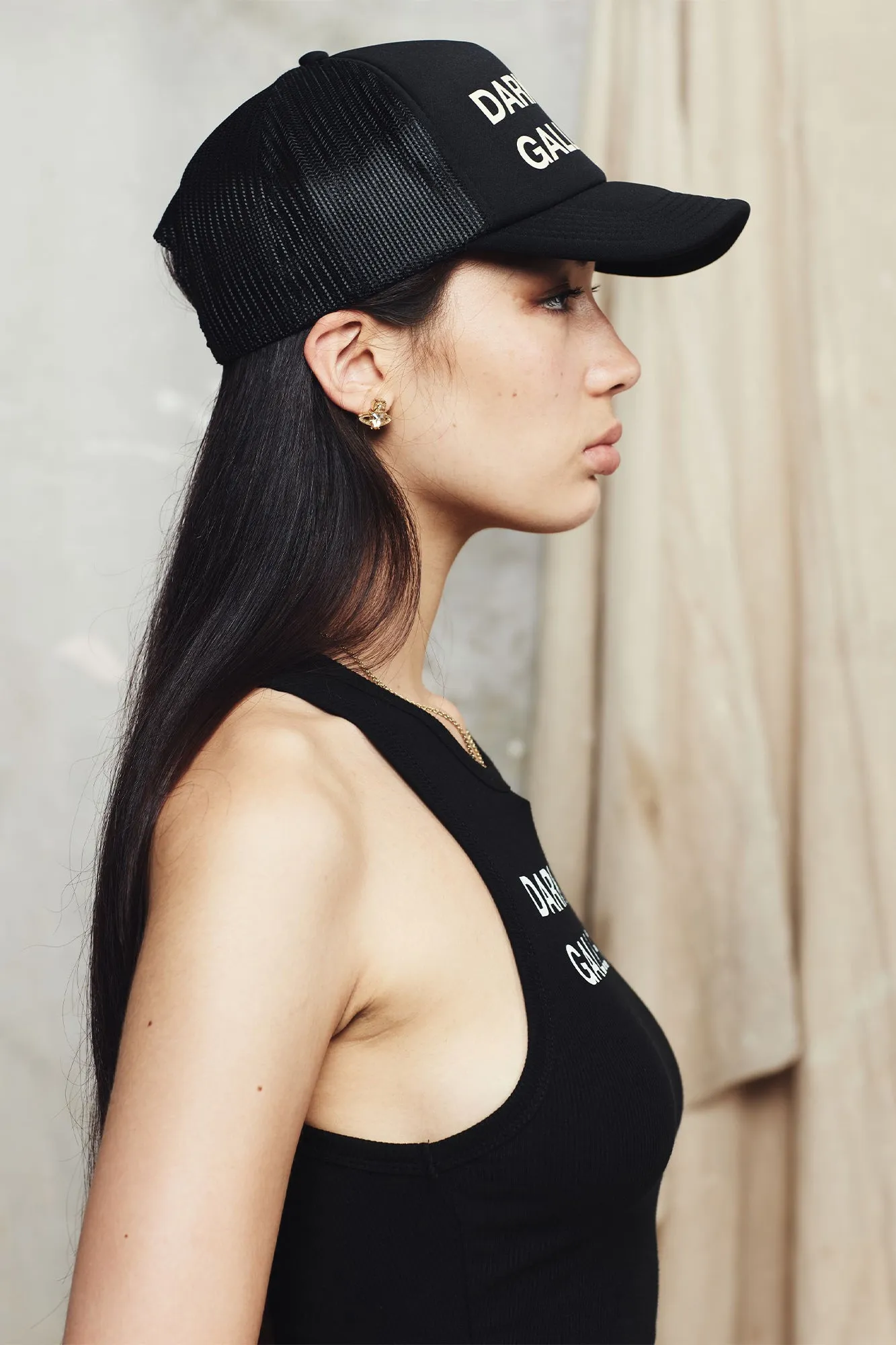 Galleria Trucker Cap - Black