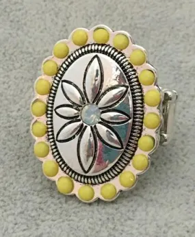 Garden Paradise Yellow Ring and Mystery Piece