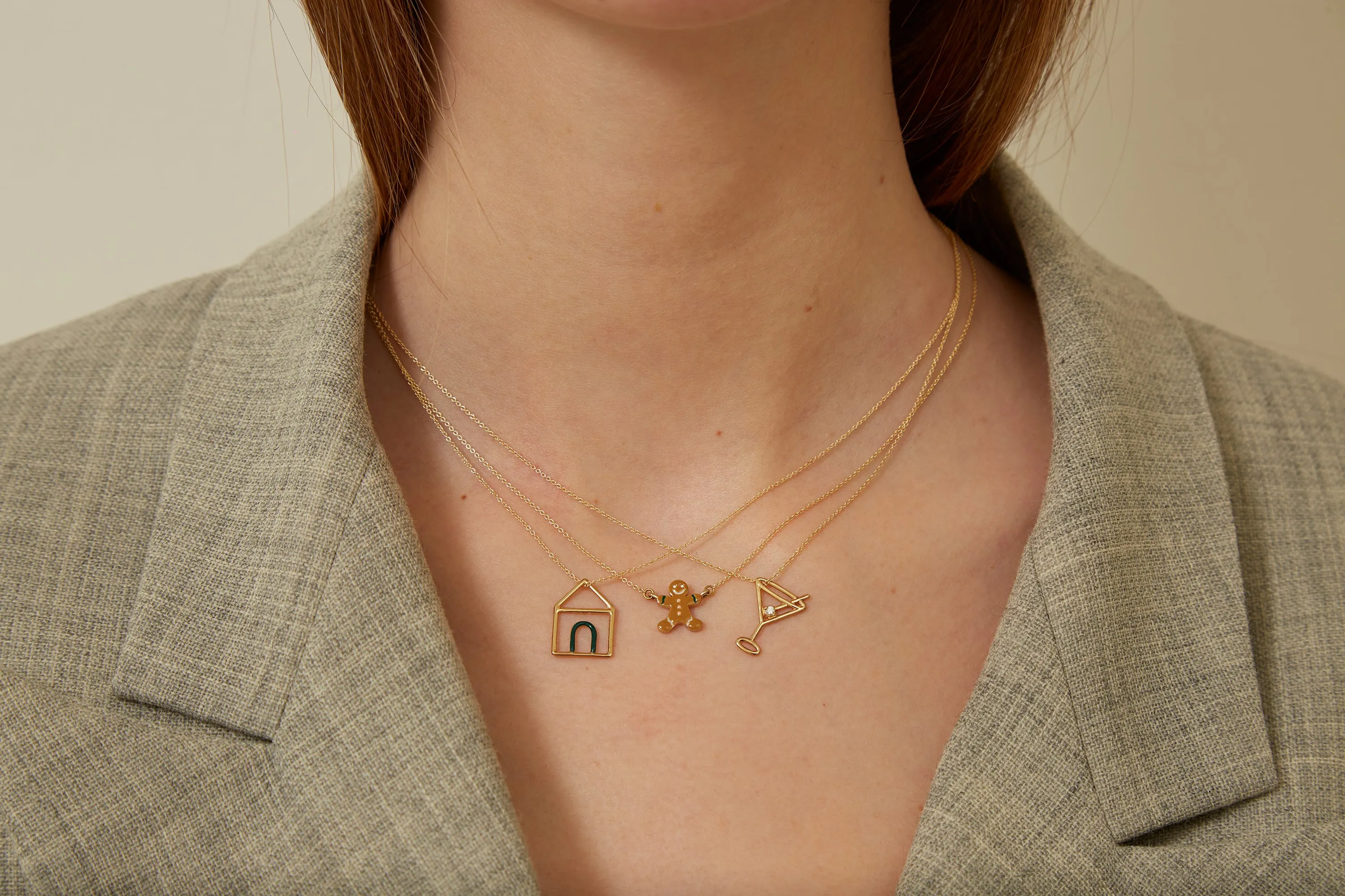 GINGERMAN NECKLACE