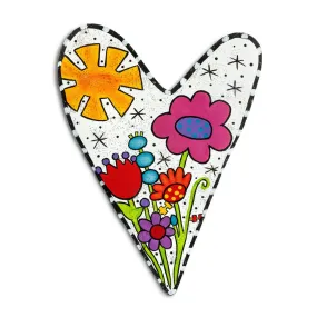 Heart Shaped Floral Door Hanger