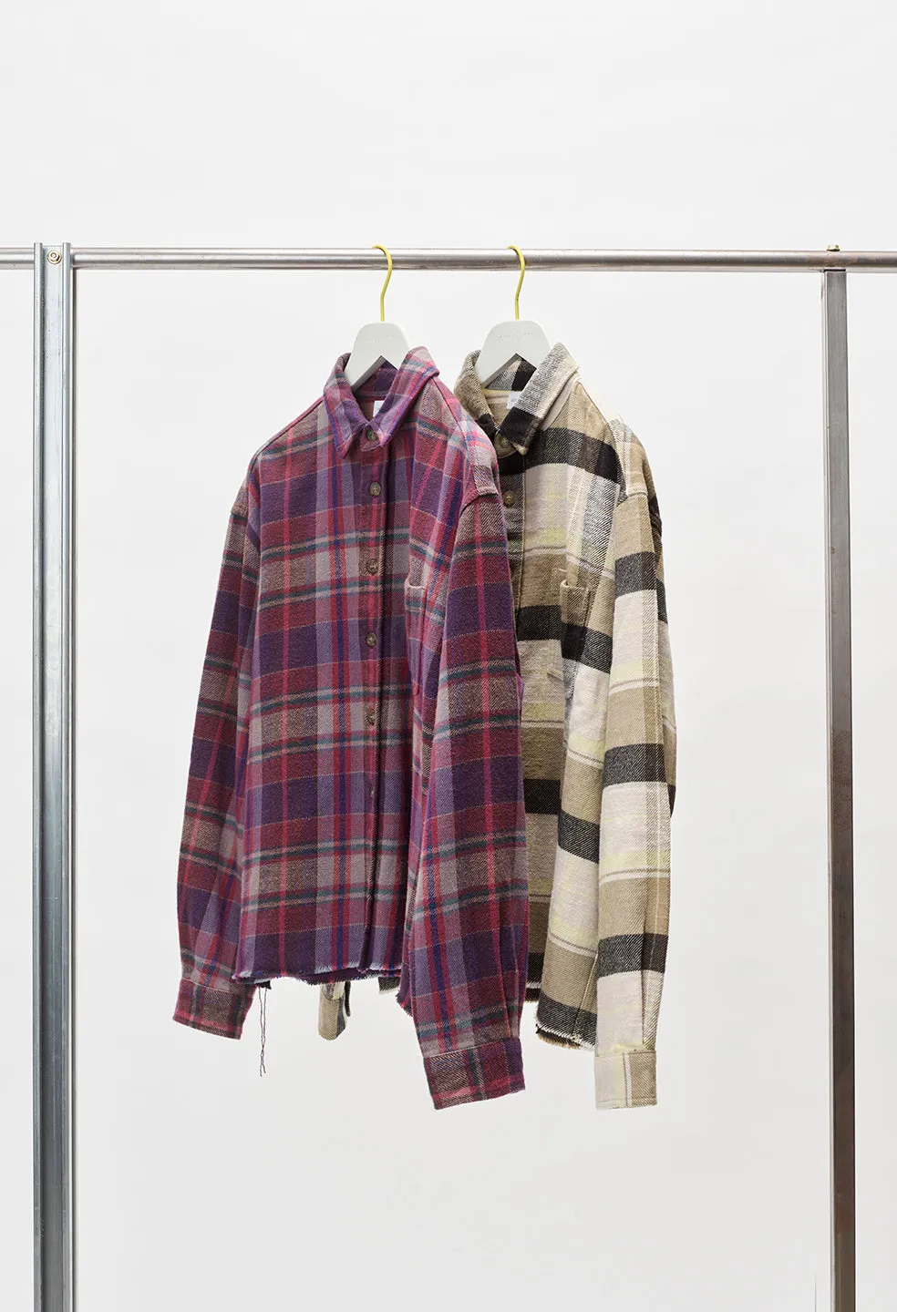 Hemi Oversized Shirt / Cyclone Check