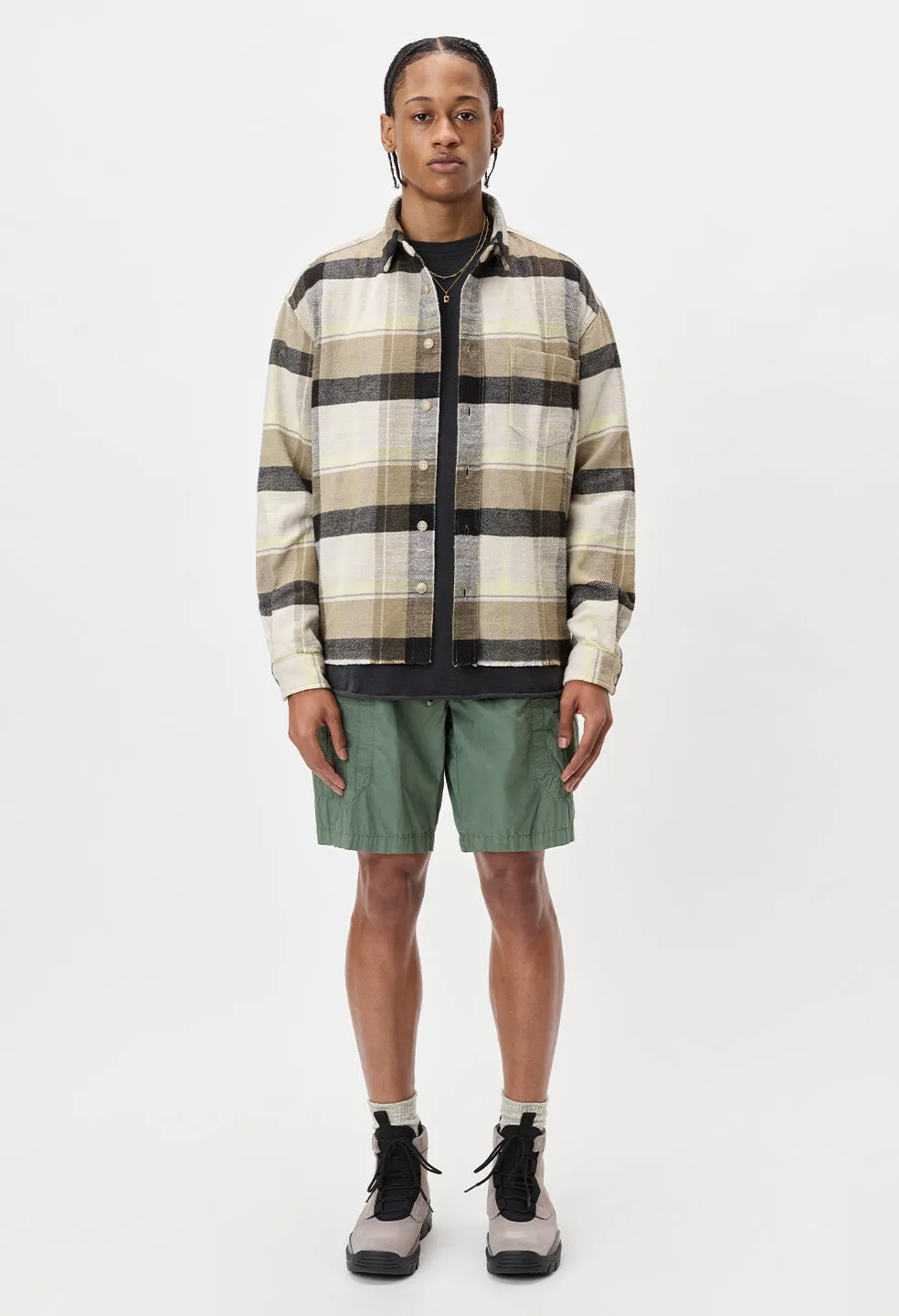 Hemi Oversized Shirt / Cyclone Check