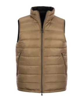 HERNO Reversible Nylon Ultralight Waistcoat Vest