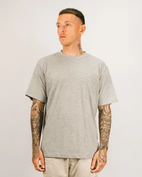 High Neck Pocket Tee - Gris