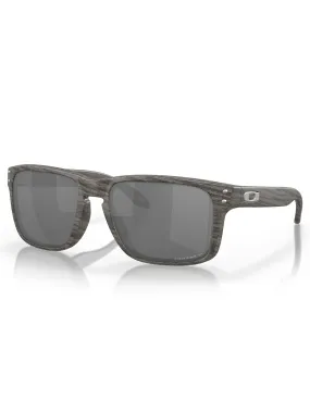 Holbrook Woodgrain/Prizm Black Polarized Sunglasses