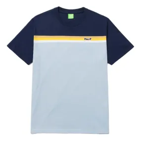 HUF LIDO STRIPE S/S KNIT TOP-BLUE