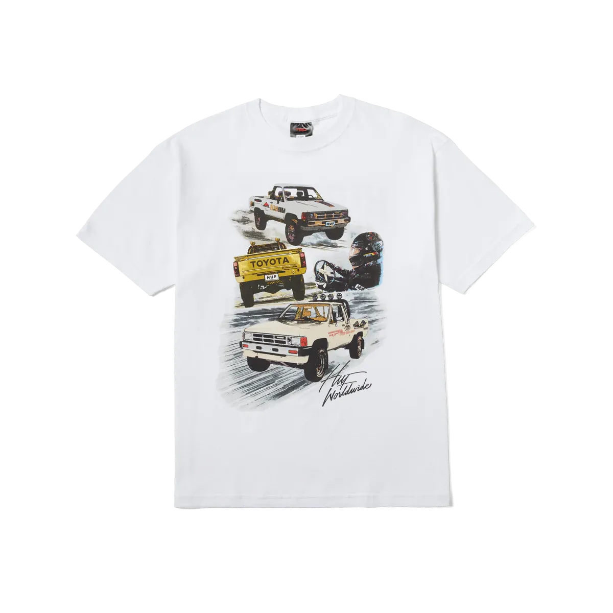 Huf Toyota Racing SS Tee (White)