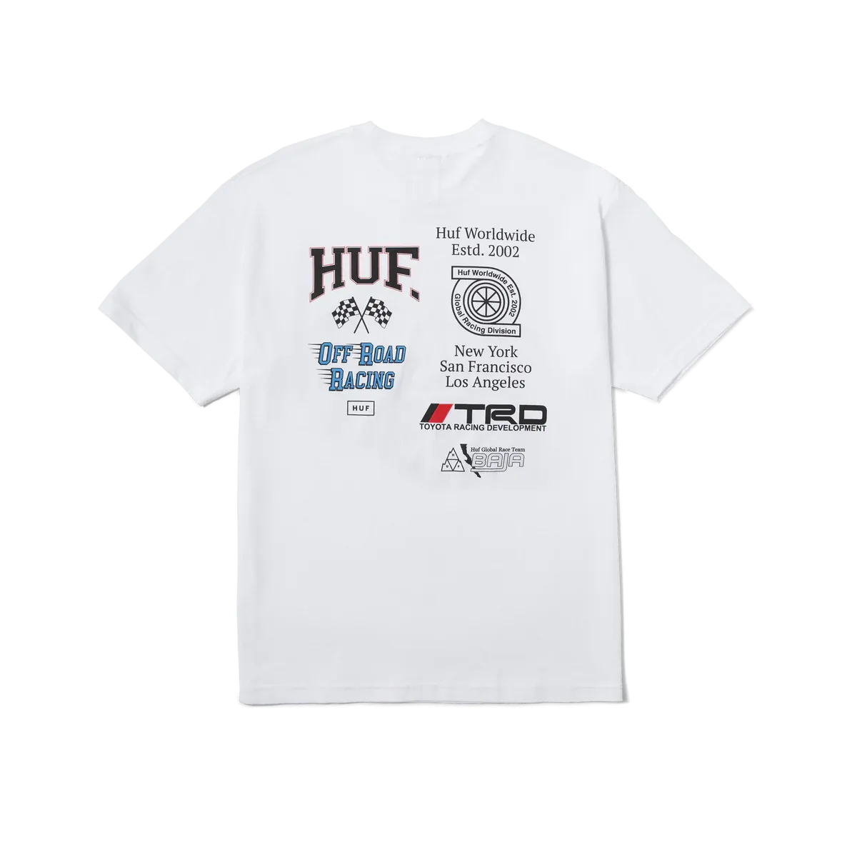 Huf Toyota Racing SS Tee (White)