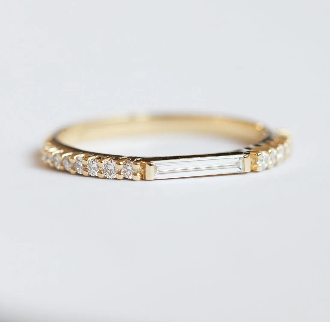 Inya Baguette Ring