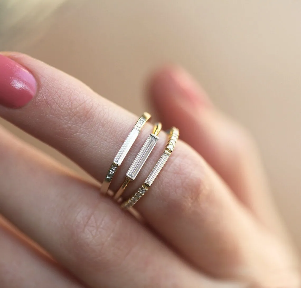 Inya Baguette Ring