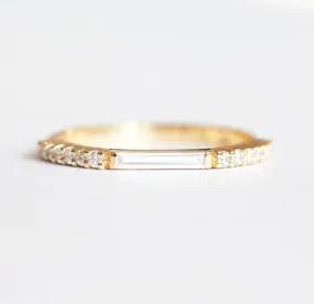 Inya Baguette Ring