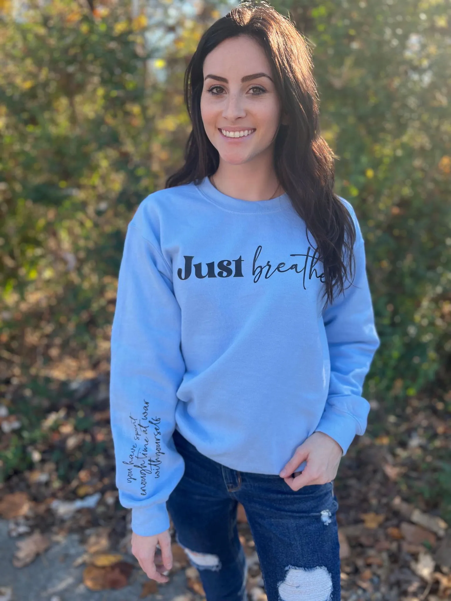 Just Breathe Sweatshirt