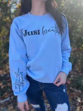 Just Breathe Sweatshirt