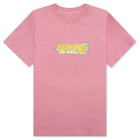 Kids Retro Tee - Dusty Pink