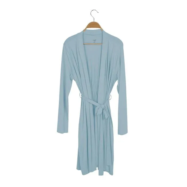 Kyte Mama Women's Lounge Robe in Dusty Blue