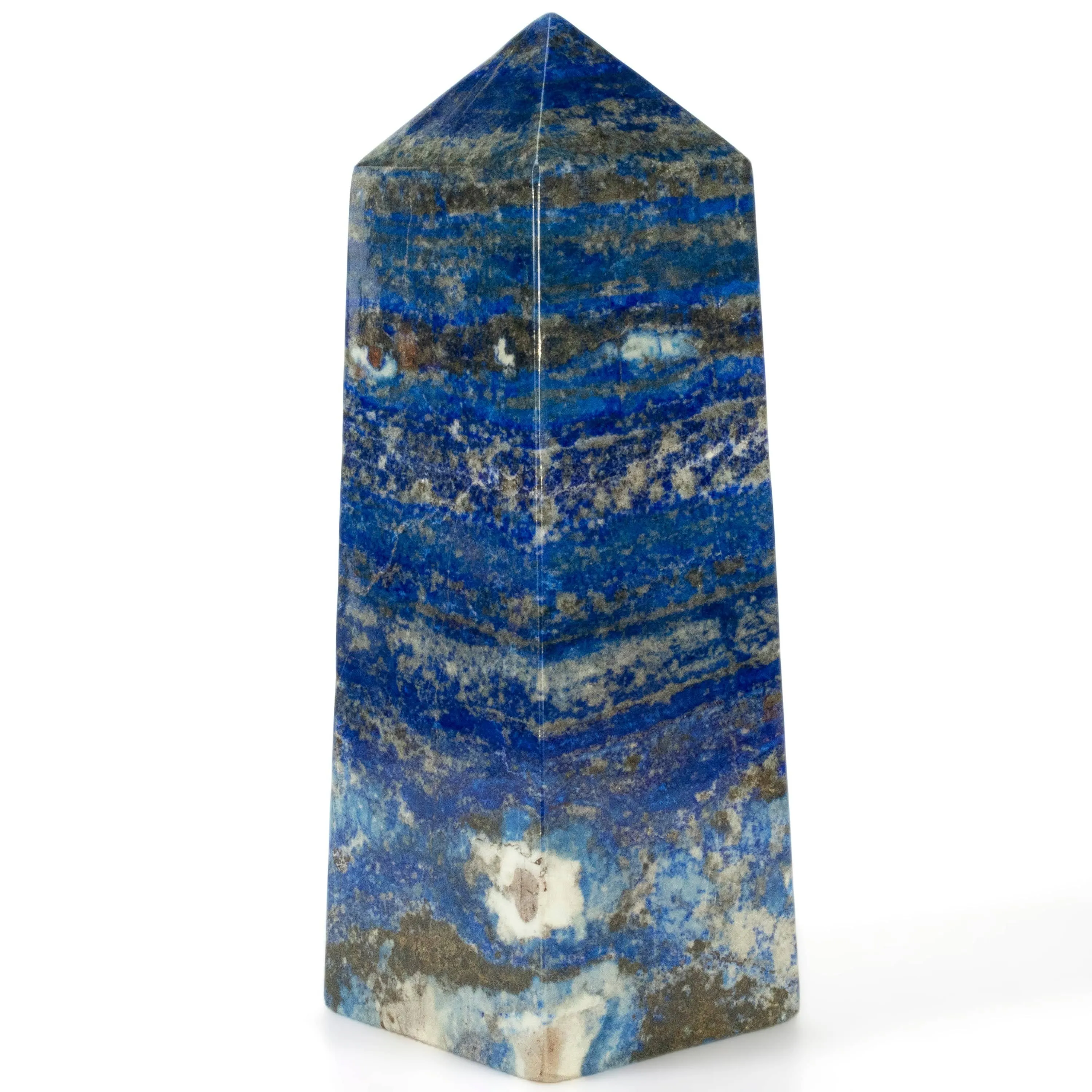 Lapis Lazuli Polished Obelisk from Afghanistan - 11.5 / 13 lbs