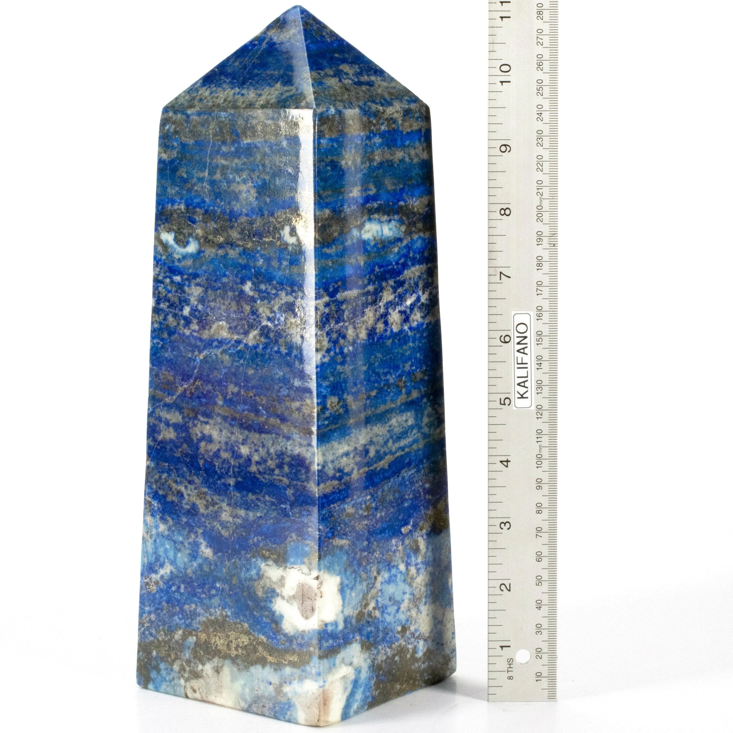 Lapis Lazuli Polished Obelisk from Afghanistan - 11.5 / 13 lbs