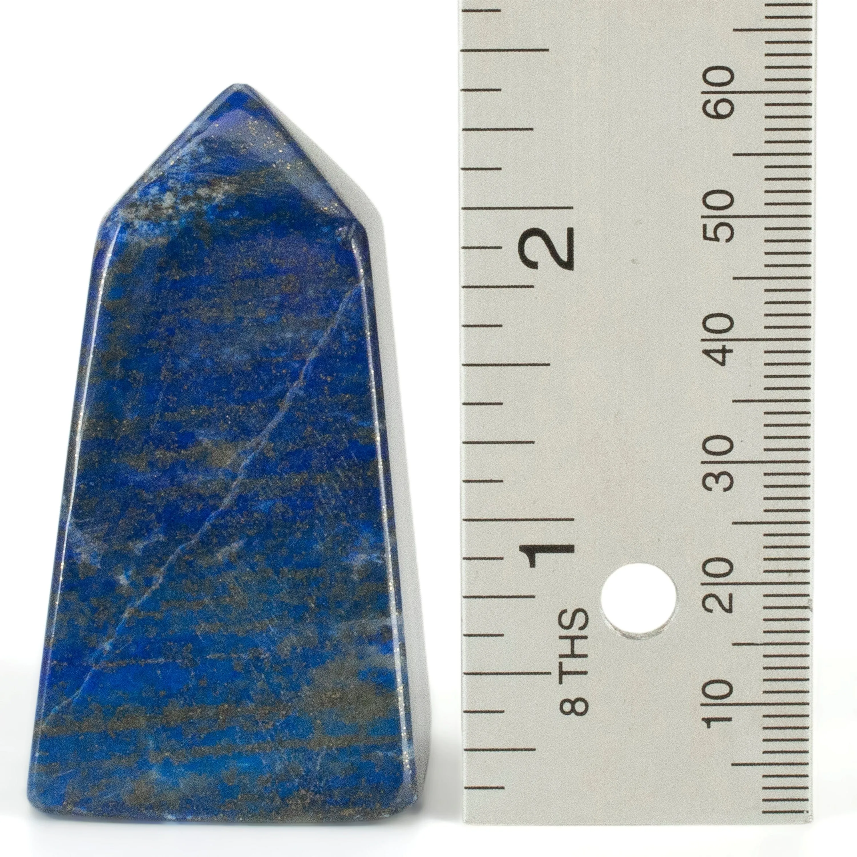 Lapis Lazuli Polished Obelisk from Afghanistan - 2.5 / 118 grams