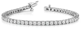 MARTINA 9 Carat Diamond Tennis Bracelet in 14K - 18K Gold or  Platinum 22 pointer H Color SI1 Clarity By Mike Nekta