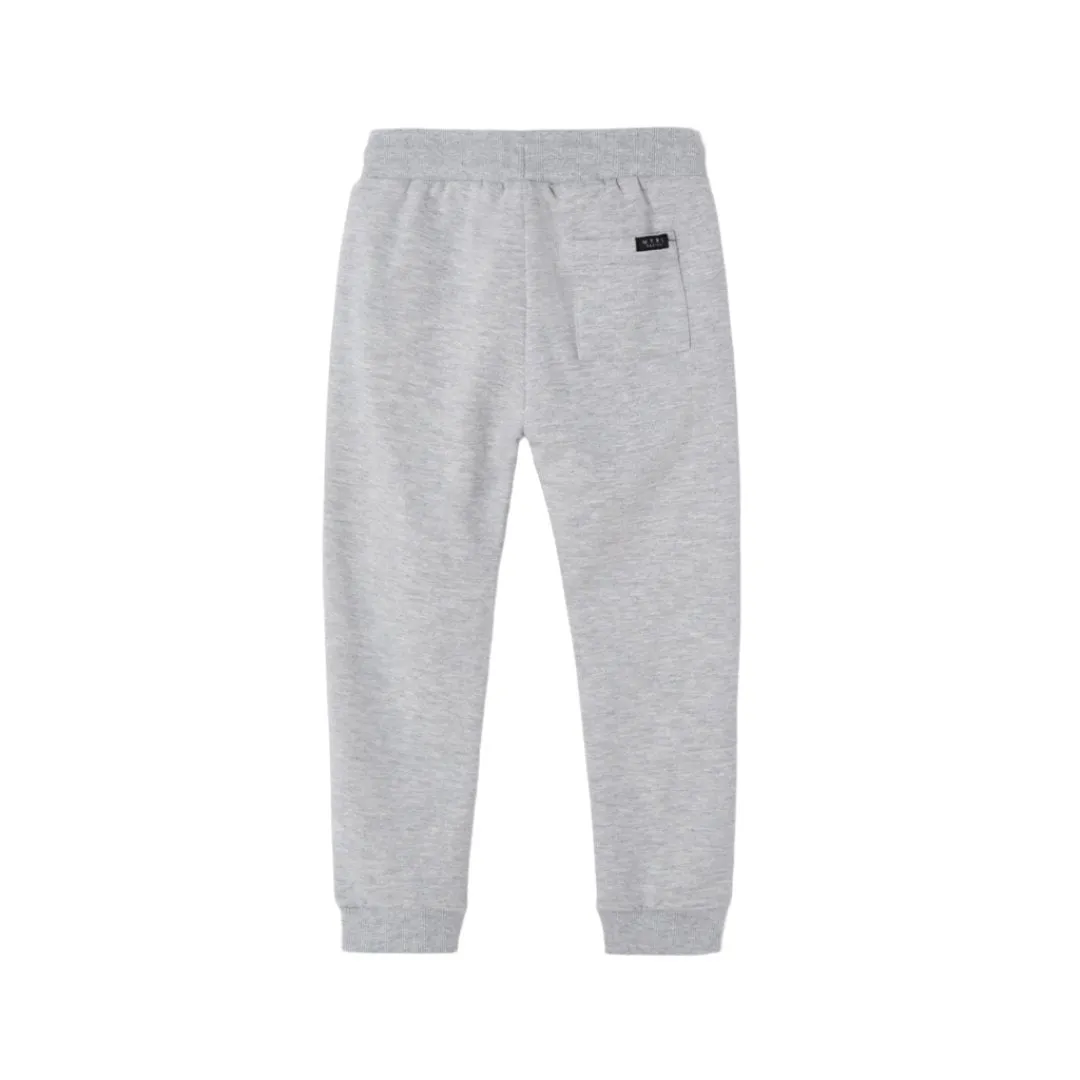 Mayoral Mini Basic Cuffed Fleece Sweatpants _Cement 742-66