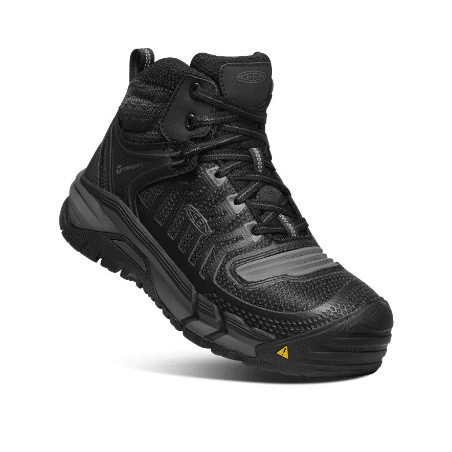 Men's Kansas City Waterproof Mid (Carbon-Fiber Toe)  |  Black/Gun Metal