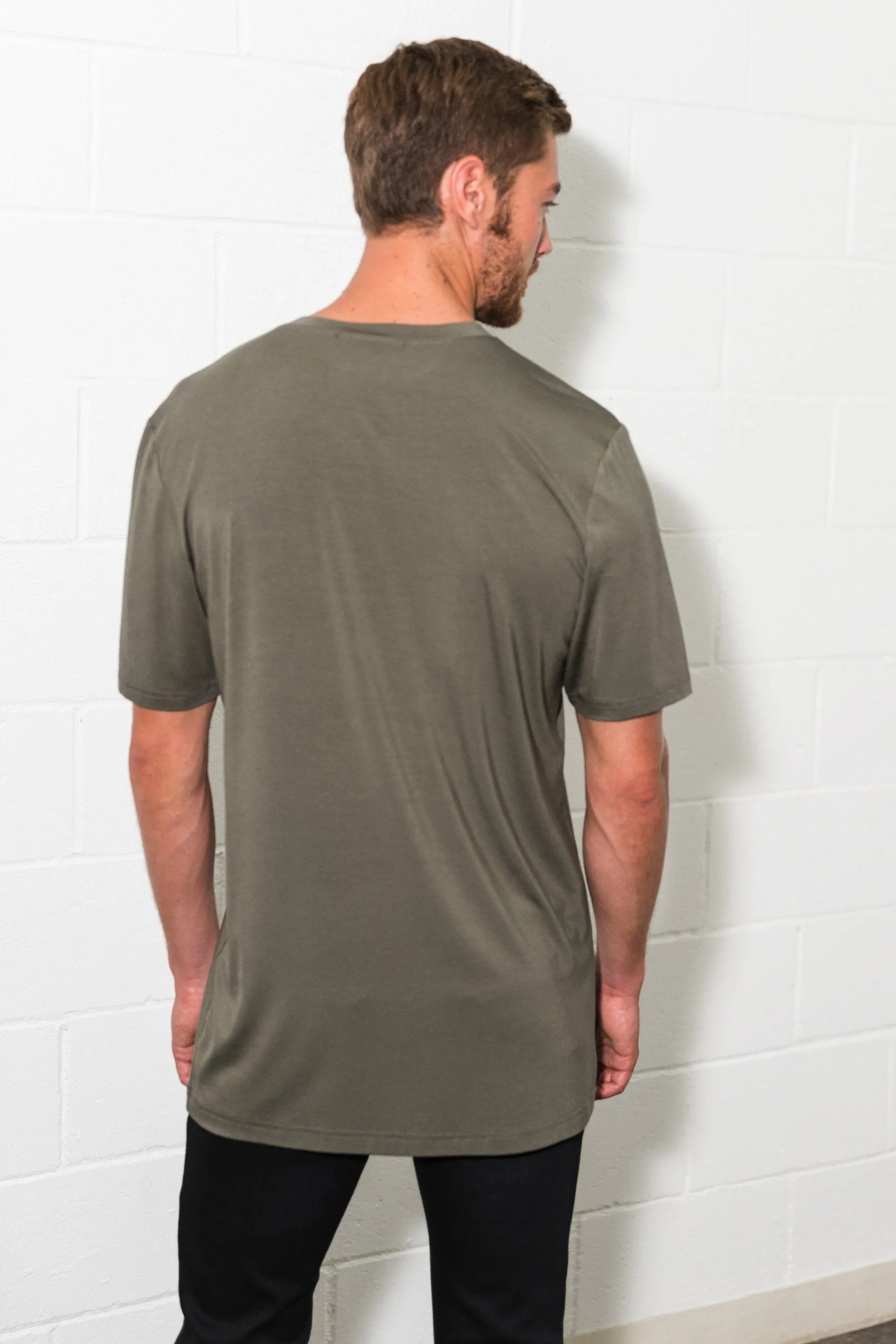 Men's Modal Oversized Crew Tee