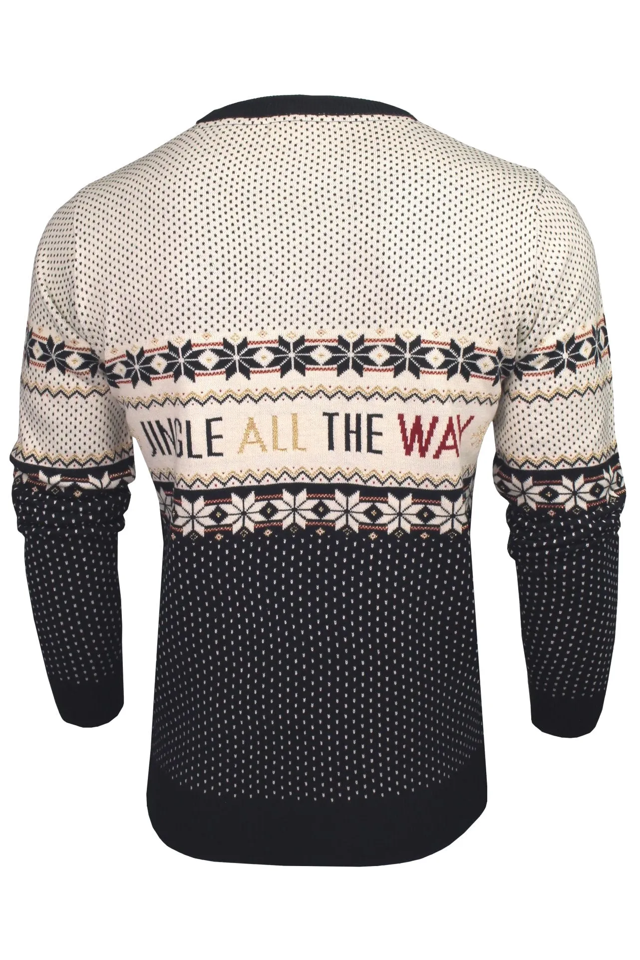 Mens Xact Christmas/ Xmas Jumper 'Jingle Crew'