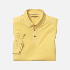 Men’s yellow Johnston Murphy polo shirit