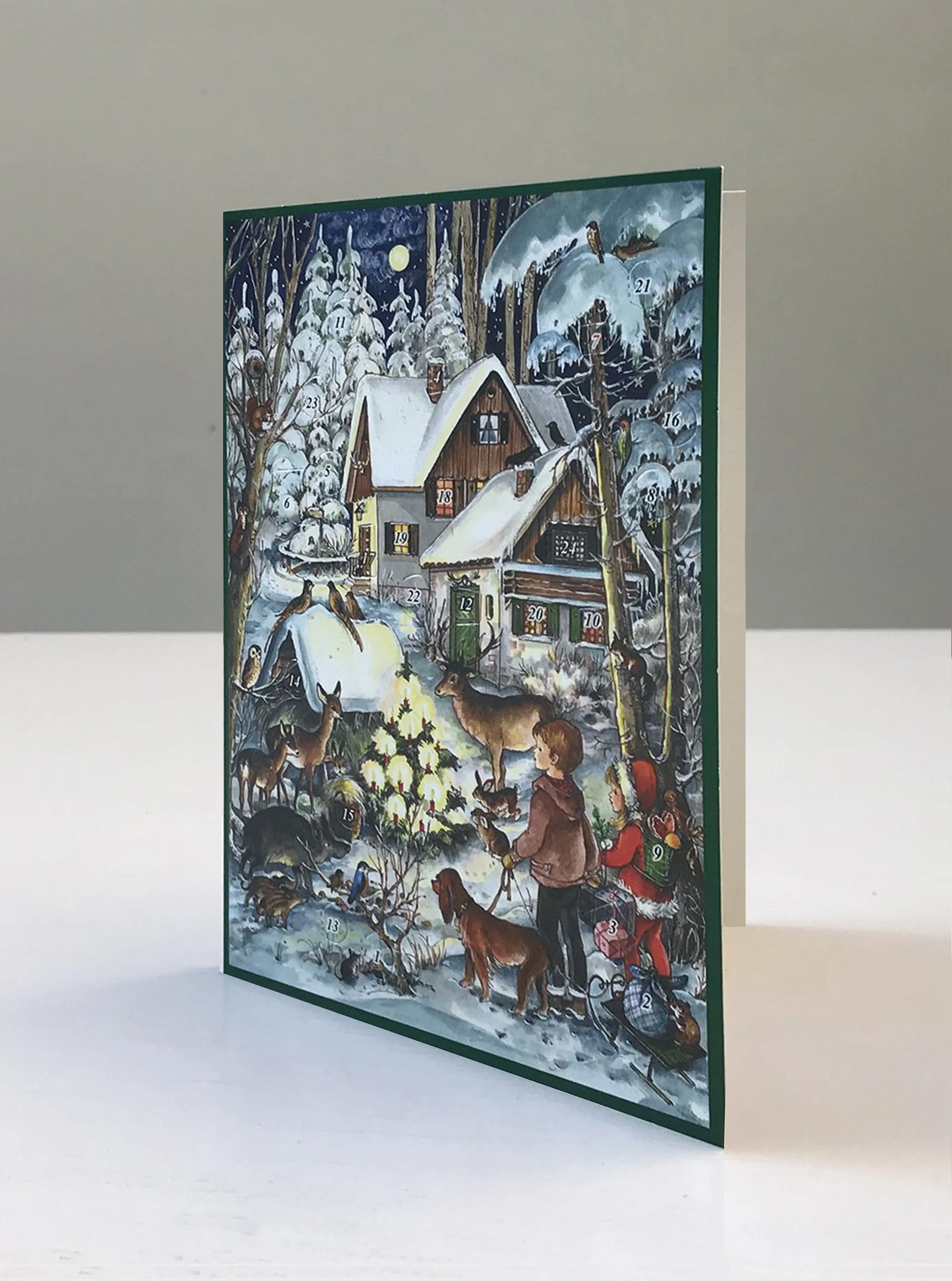 MINI ADVENT CALENDAR CARD