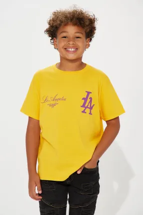 Mini Represent LA Short Sleeve Tee - Gold