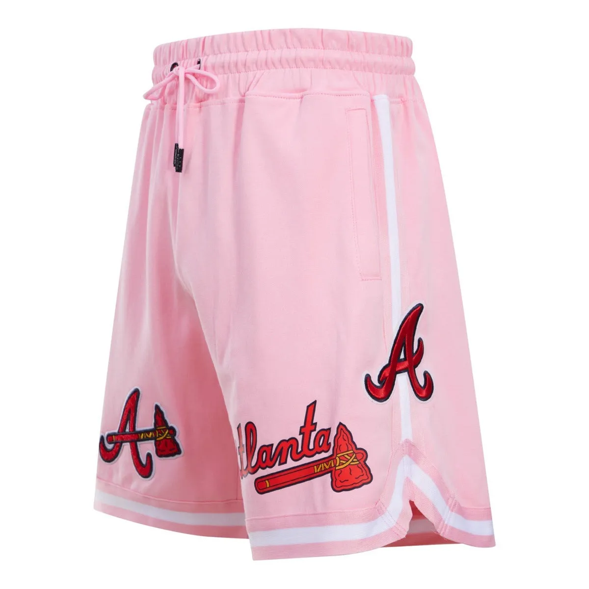 MLB ATLANTA BRAVES CLASSIC CHENILLE MEN'S SHORT (PINK)