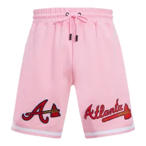 MLB ATLANTA BRAVES CLASSIC CHENILLE MEN'S SHORT (PINK)