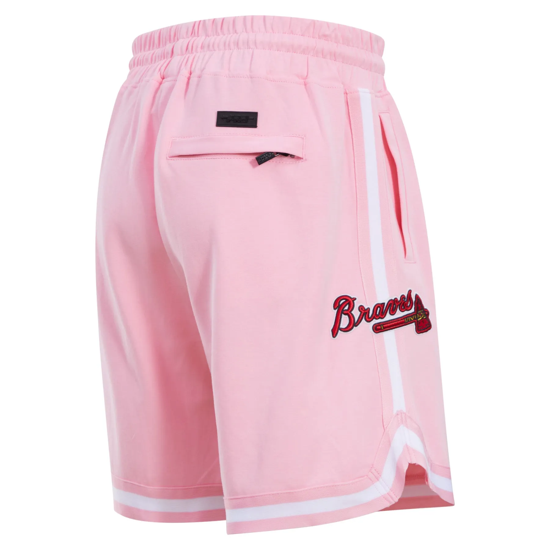 MLB ATLANTA BRAVES CLASSIC CHENILLE MEN'S SHORT (PINK)