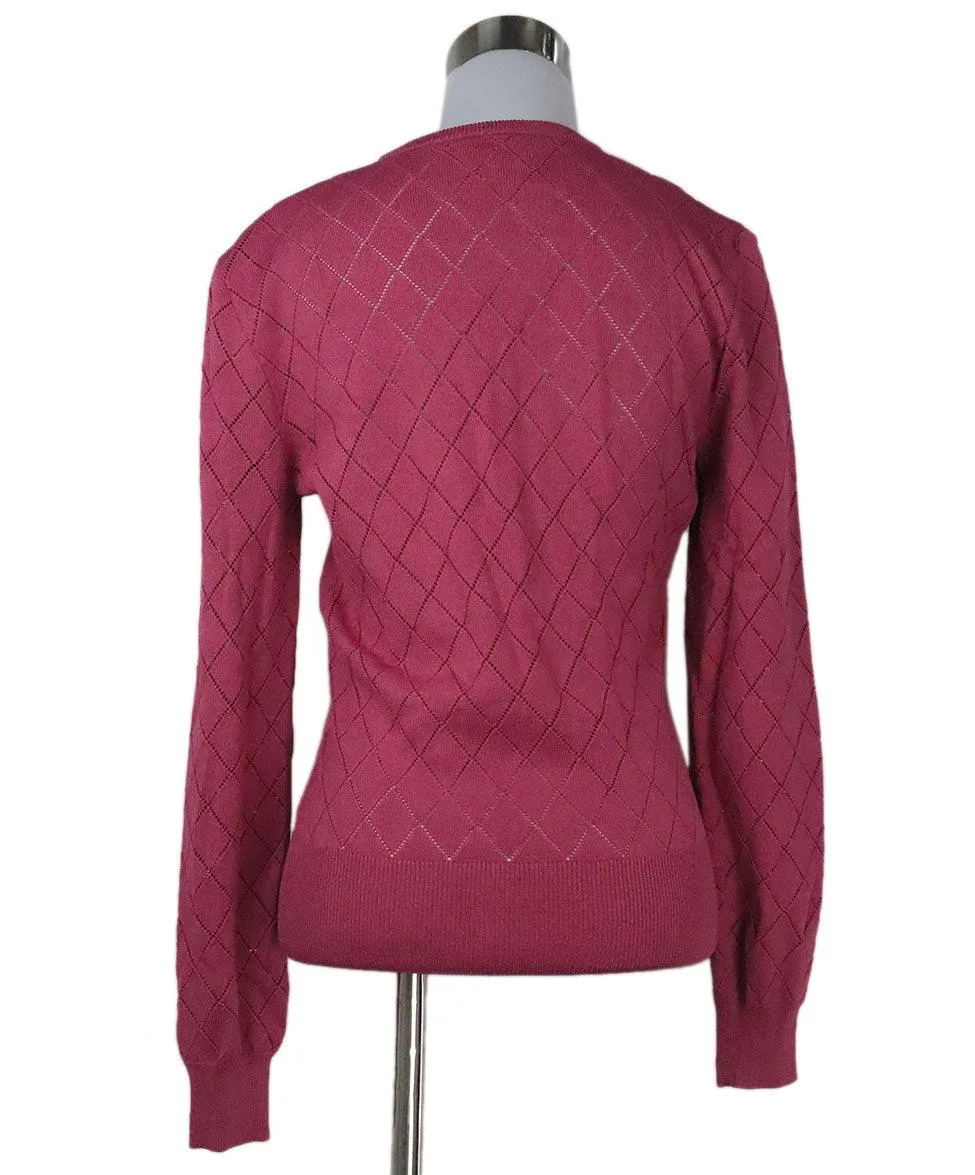 Moschino Pink Knit Sweater sz 4