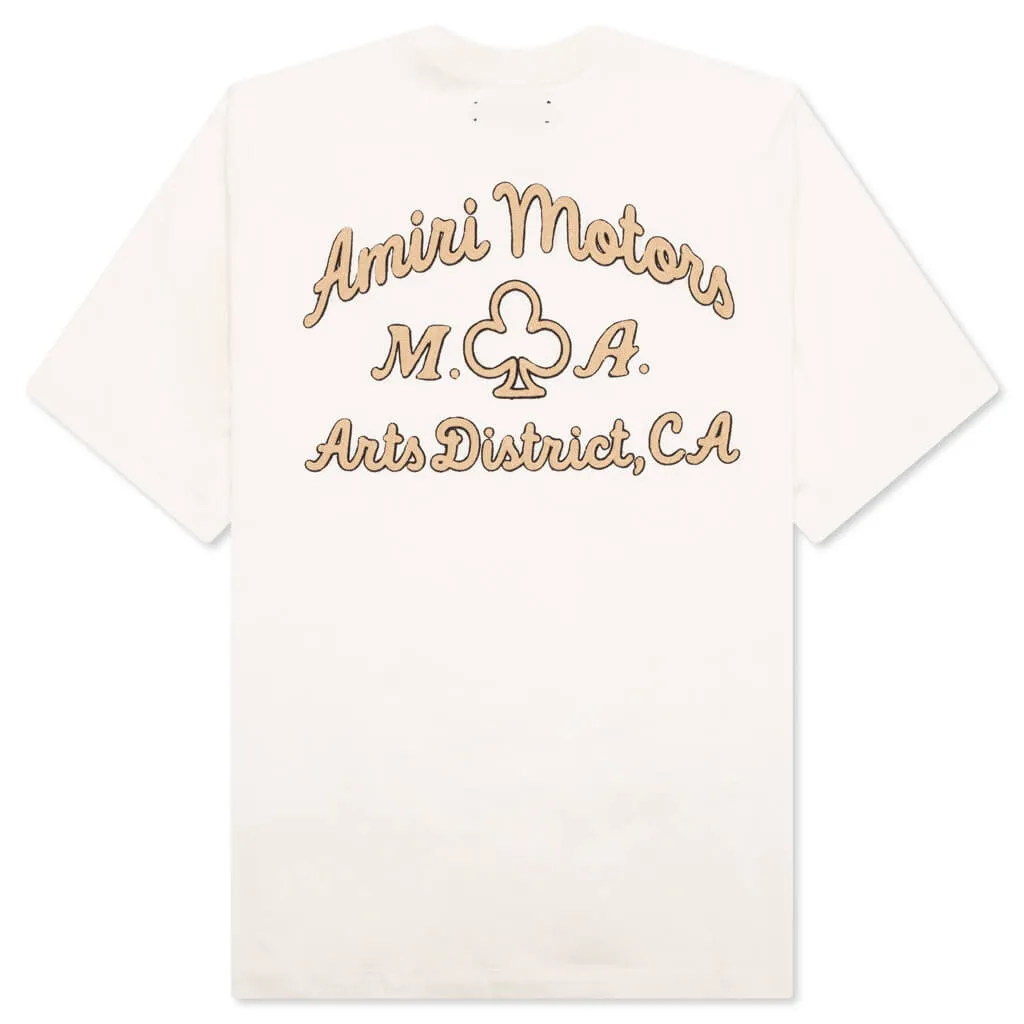 Motors Tee - Alabaster