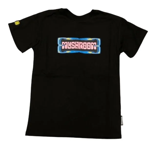 Mushroom T-shirt 19014-01 black