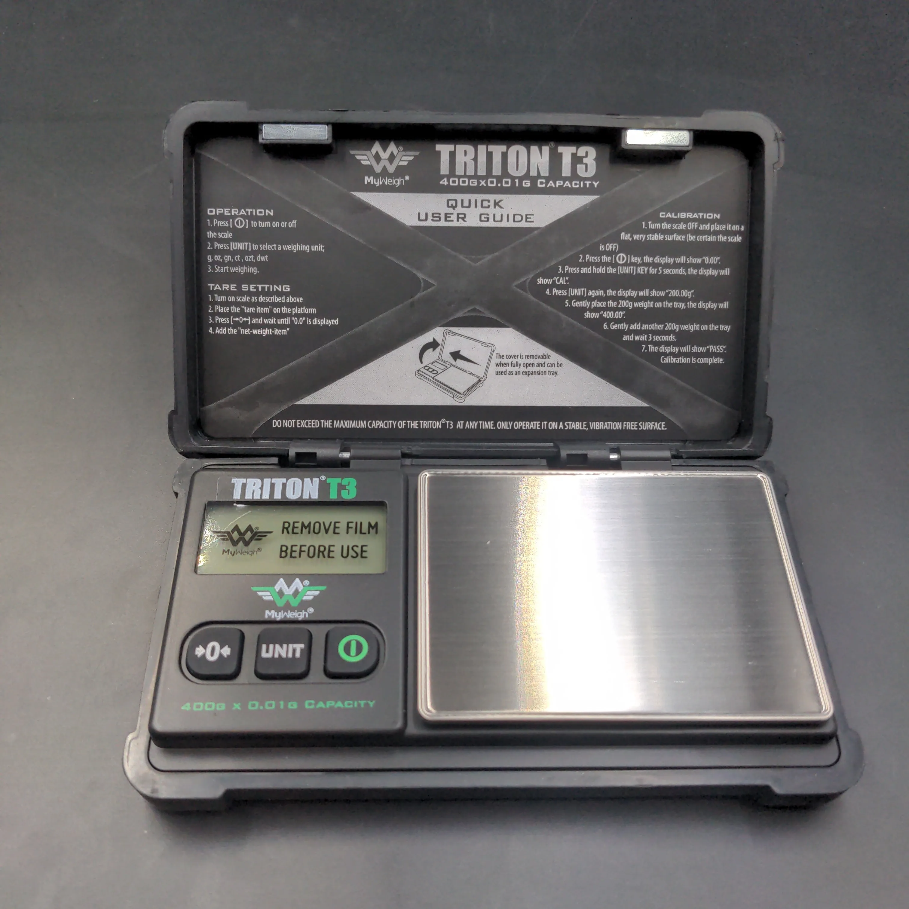 My Weigh Triton T3 Scale | 400g x 0.01g