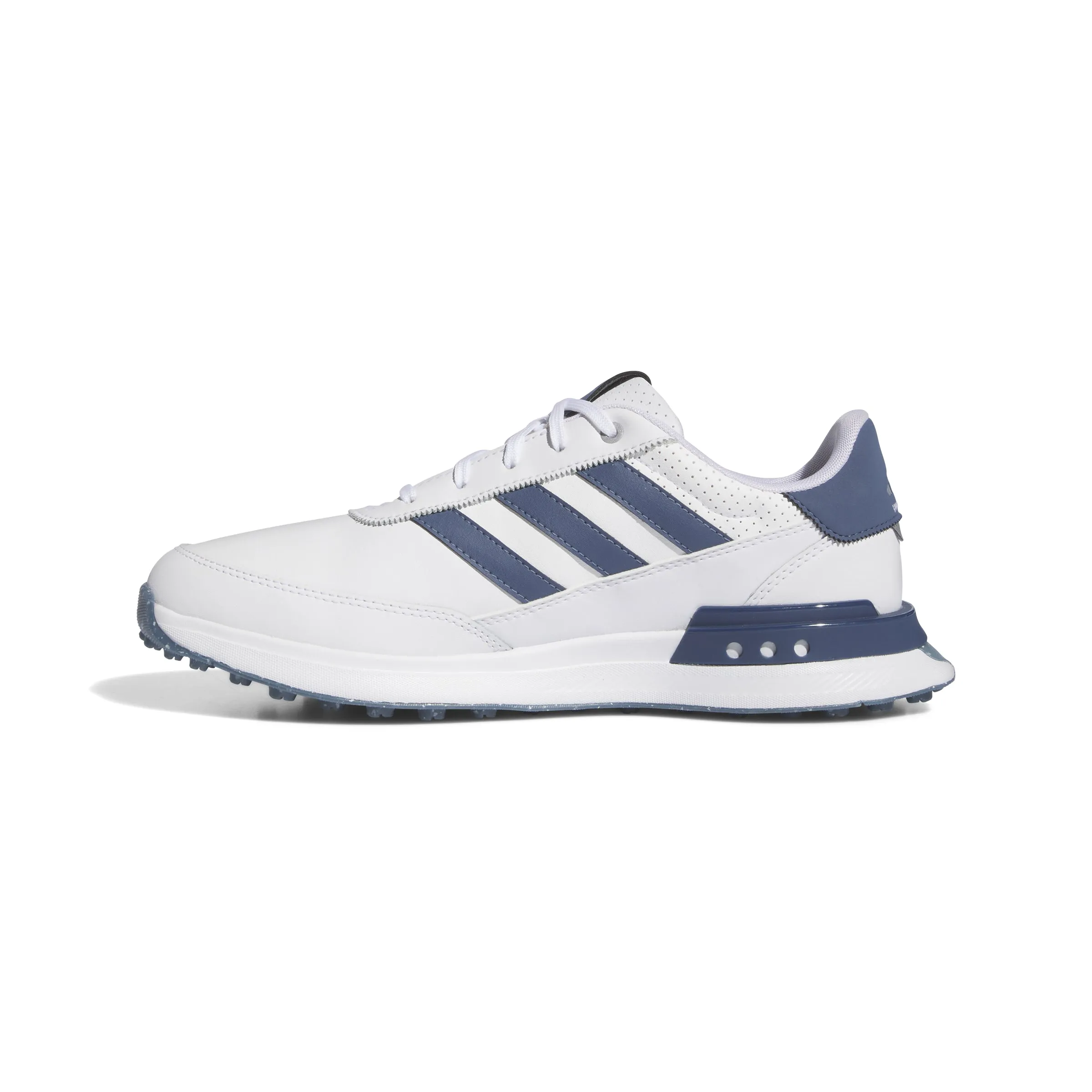 NEW adidas S2G Spikeless Leather 24 Golf Shoes - White/Collegiate Navy