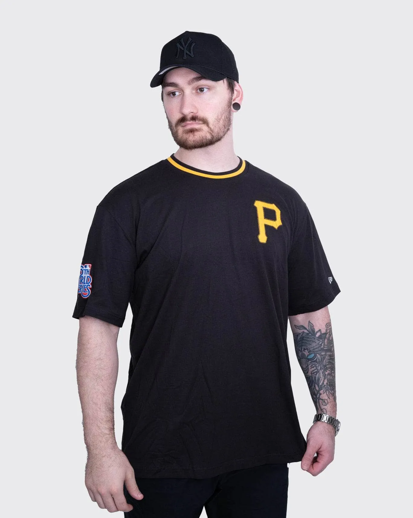 New Era Pittsburgh Pirates Ringer Oversized Tee