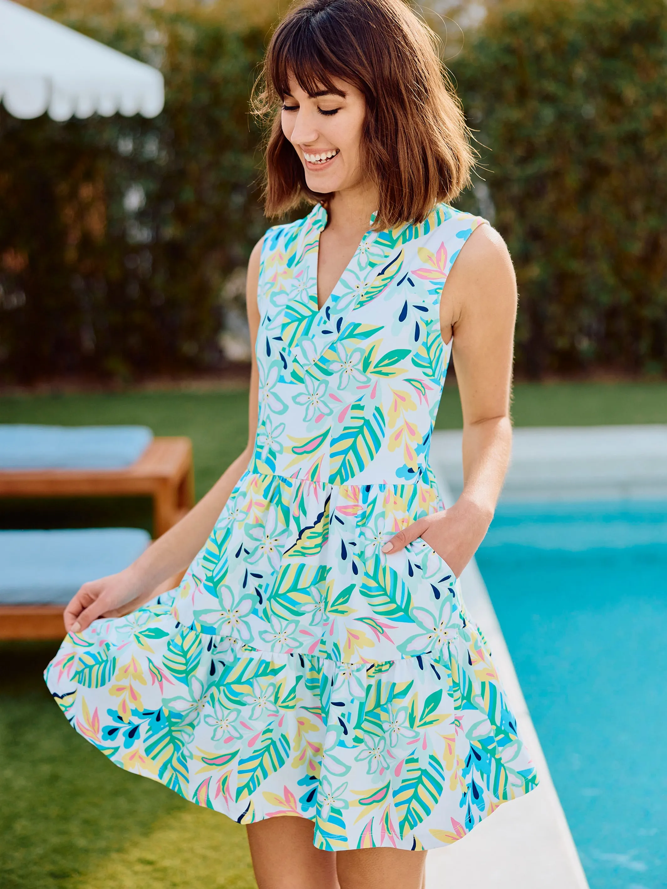 Newport Dress | Enchanted Day Mint